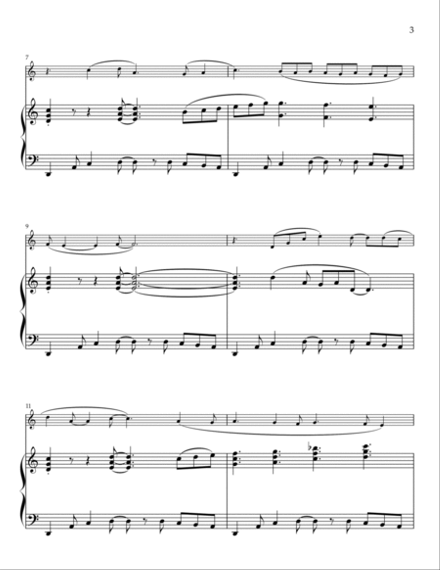 Sonata for Alto Saxophone and Piano Chamber Music scores gallery preview page 3