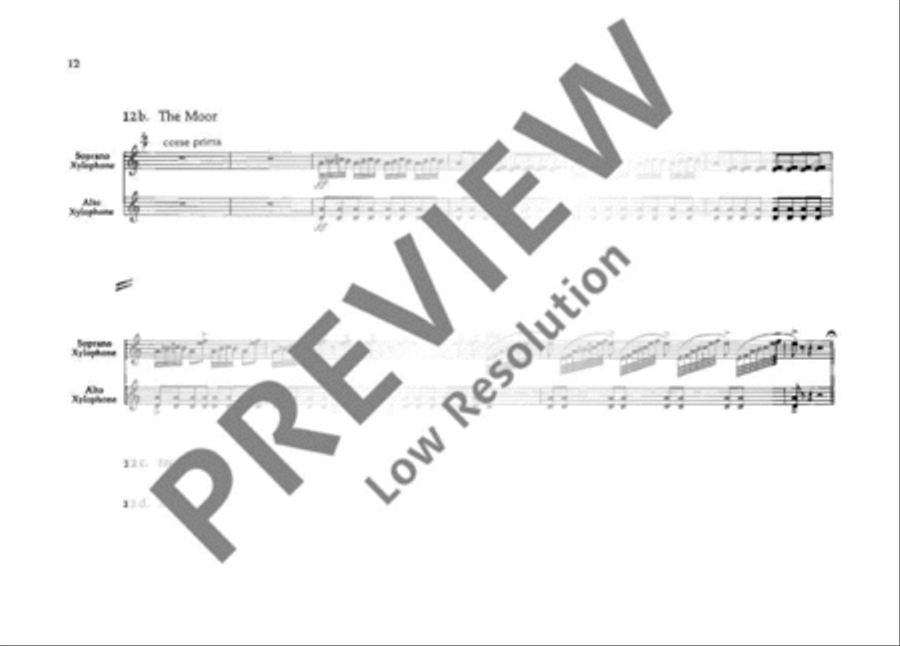 The Christmas Story Glockenspiel scores gallery preview page 13