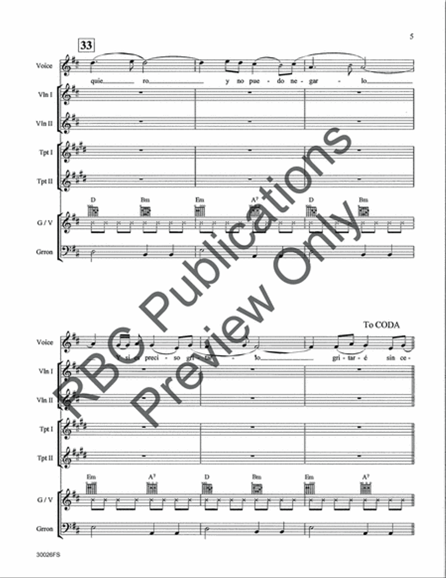 Carino (Score) Voice scores gallery preview page 7