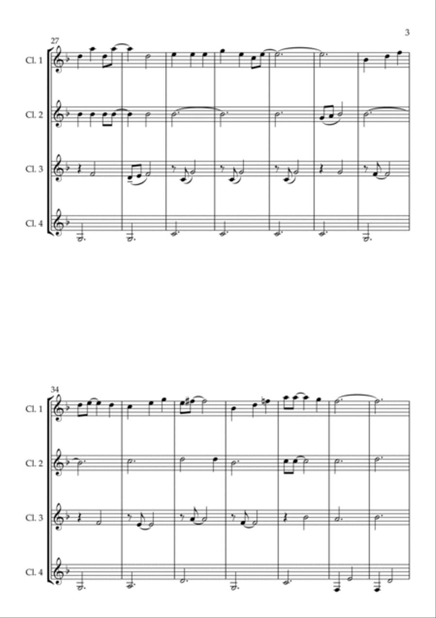 The Rainbow Connection The Rainbow Connection Woodwind Quartet scores gallery preview page 3