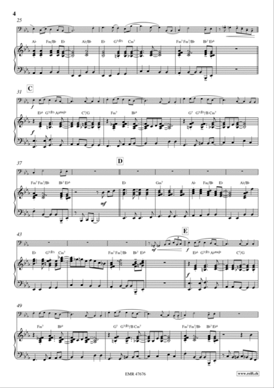 Christmas Medley Trombone scores gallery preview page 6