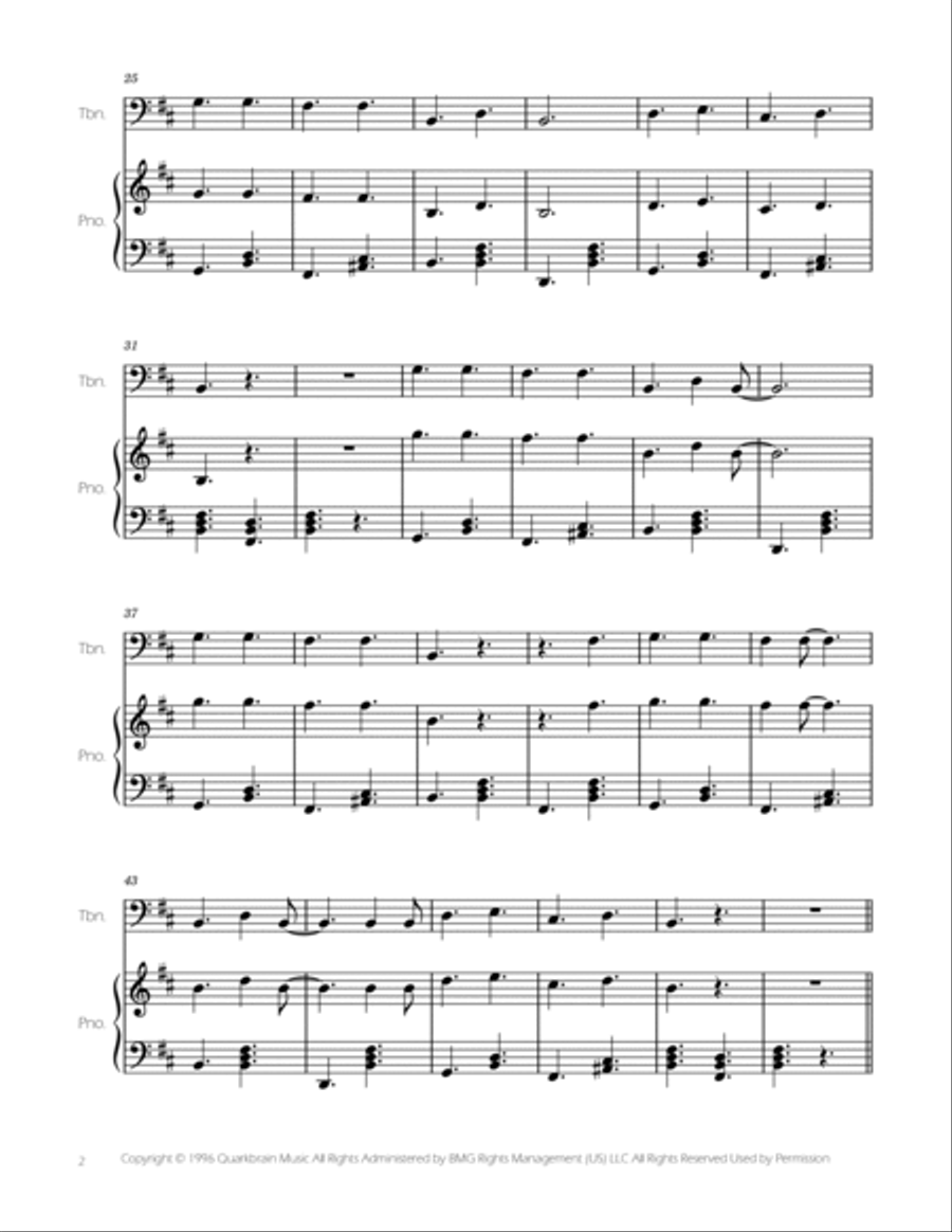 Spooky Scary Skeletons Piano scores gallery preview page 2