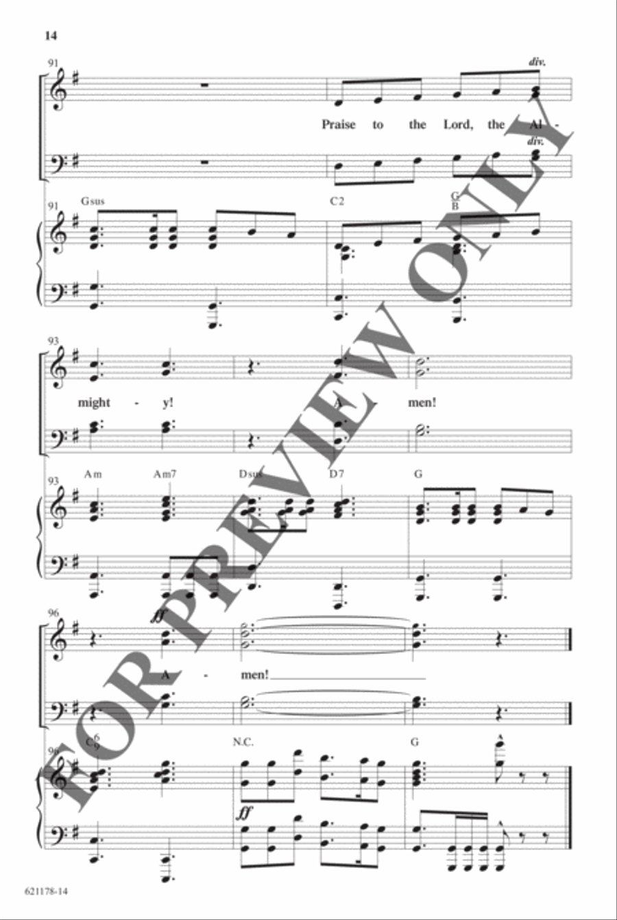 Well Seasoned Praise 4 - Choral Book Choir scores gallery preview page 15
