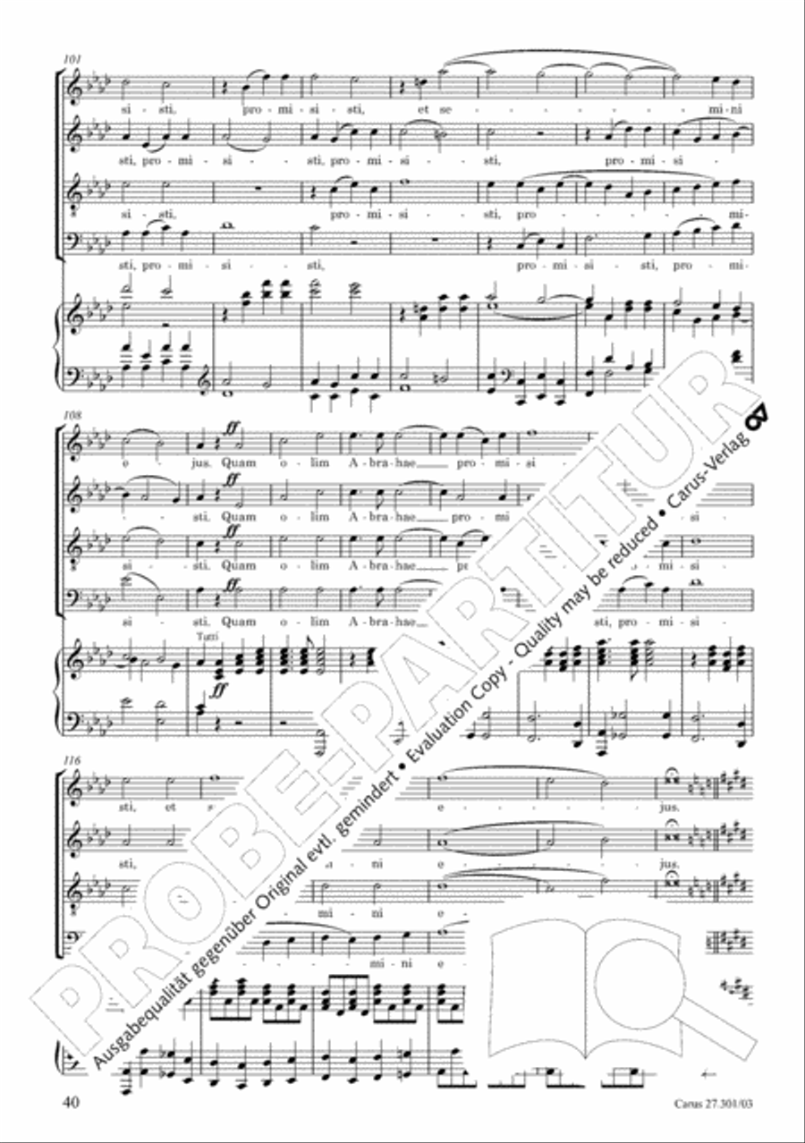 Requiem in F minor Requiem in F minor 4-Part scores gallery preview page 45