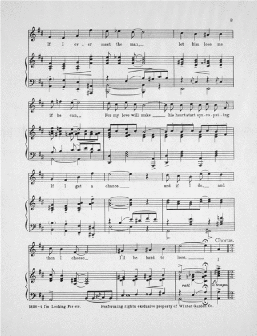 I'm Looking For Someone's Heart Voice scores gallery preview page 3