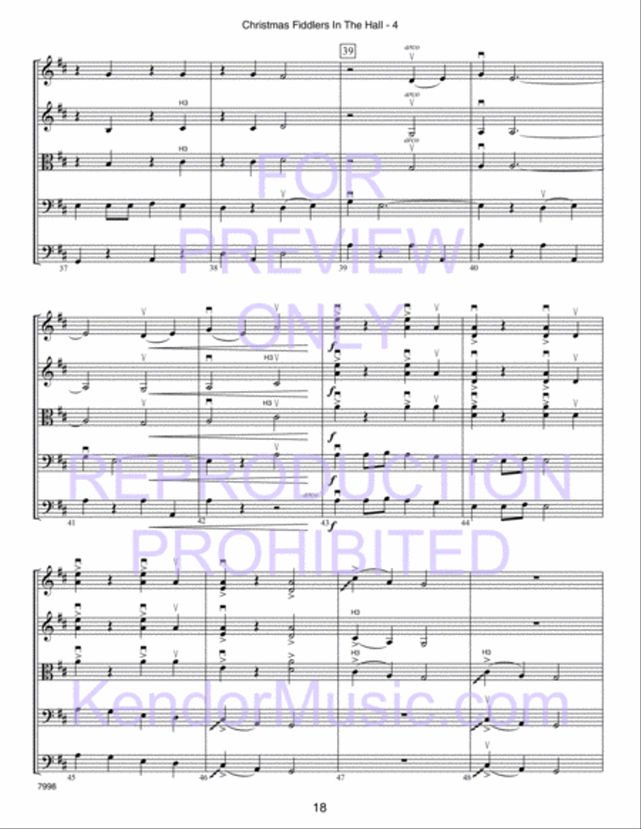 Kendor Concert Favorites, Volume 2 (Score) Score scores gallery preview page 23