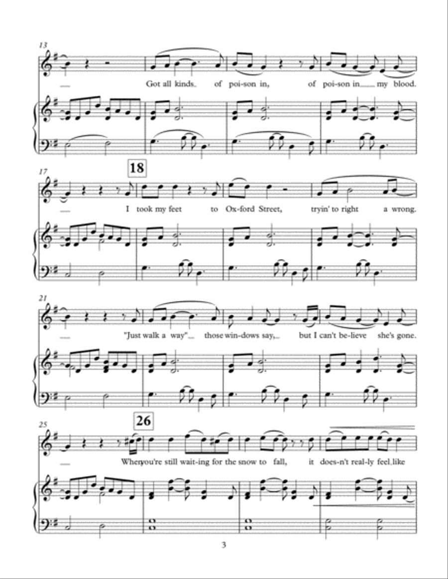 Christmas Lights Flute Solo scores gallery preview page 4