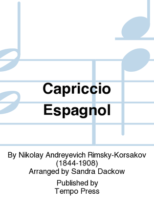 Book cover for Capriccio Espagnol, Op. 34