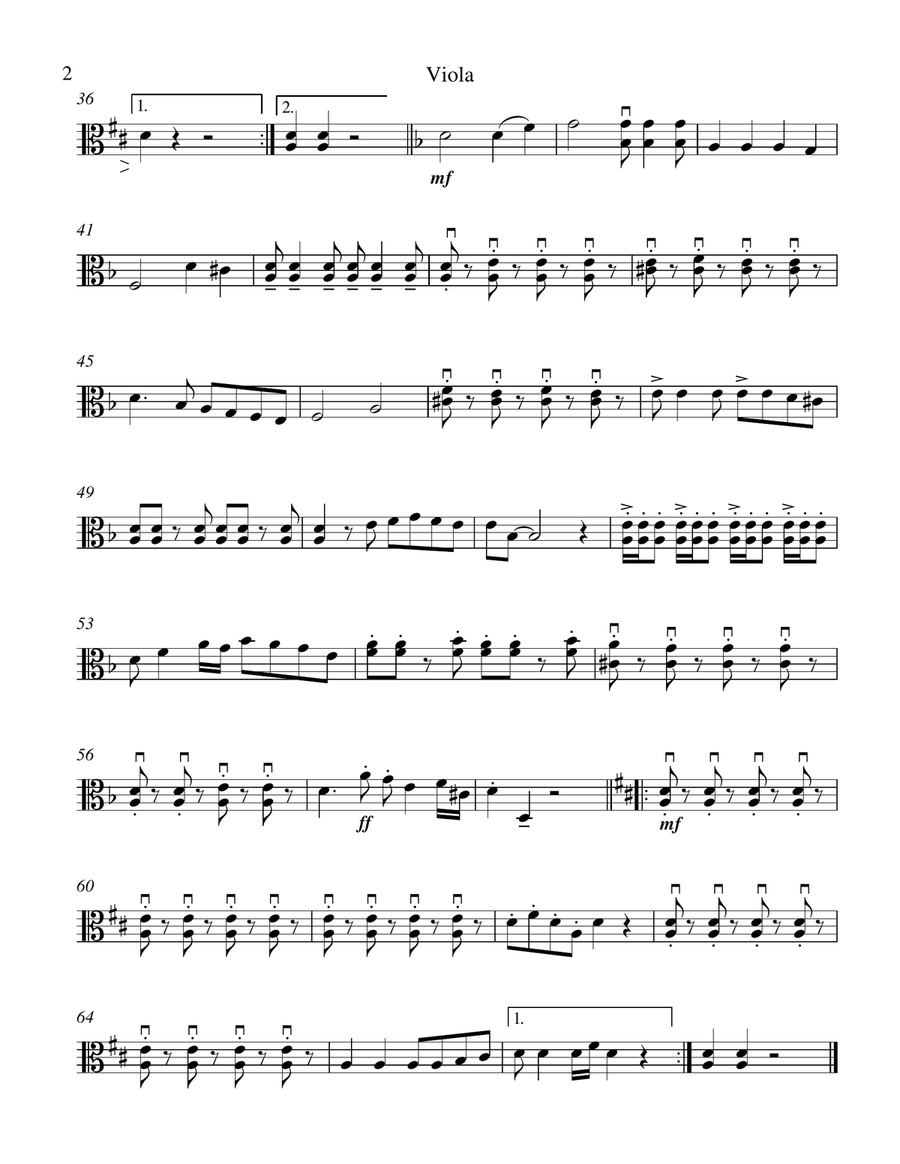 A media Luz String Quartet scores gallery preview page 6