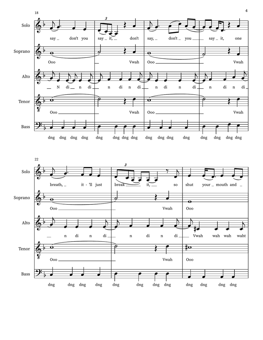 River River Choir scores gallery preview page 4