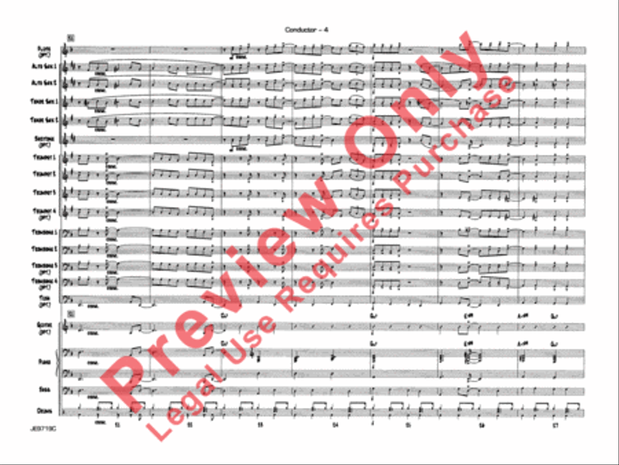 Summertime (from Porgy and Bess) Jazz Ensemble scores gallery preview page 7