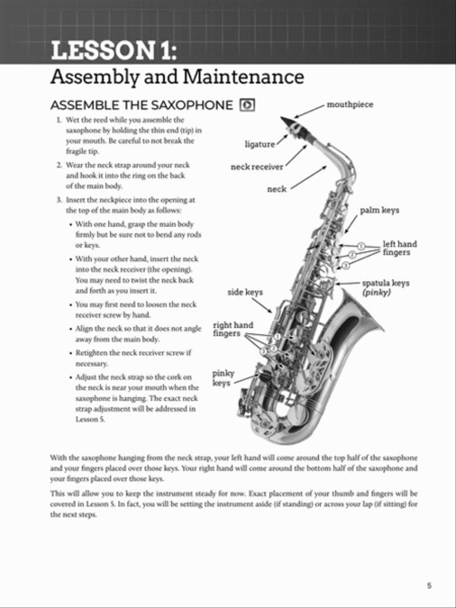 Do-It-Yourself Alto Sax Alto Saxophone scores gallery preview page 6