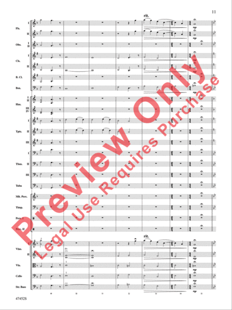 Fantastic Beasts: The Crimes of Grindelwald Full Orchestra scores gallery preview page 12