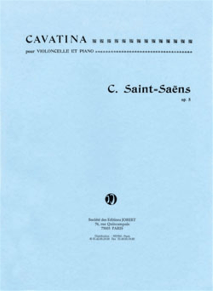 Cavatina Op. 8 Piano Accompaniment scores gallery preview page 1