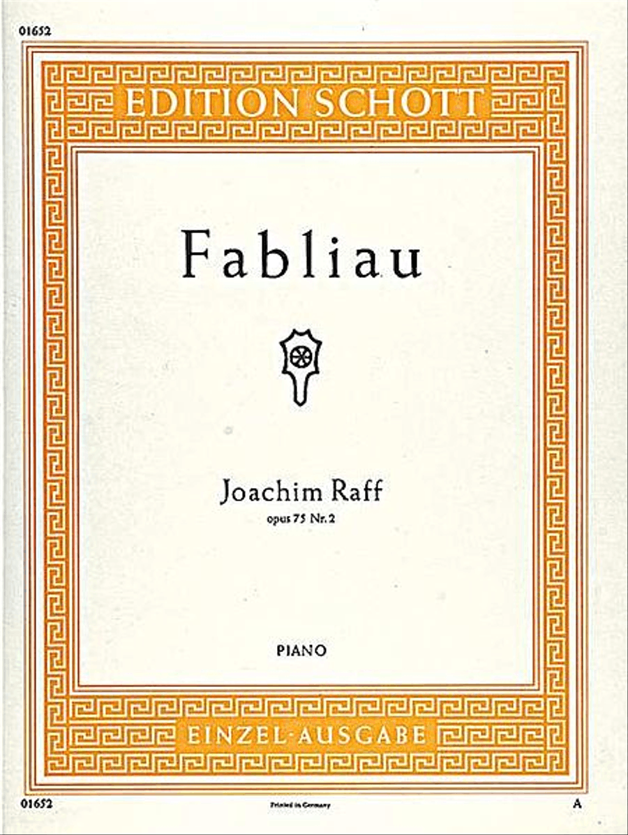 Fabliau Op. 75, No. 2