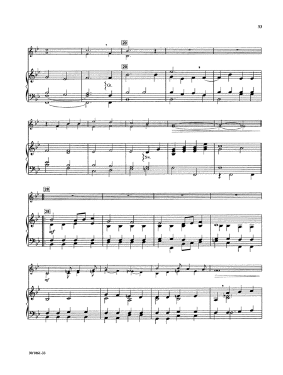 Classics for Trumpet and Keyboard - Full Score