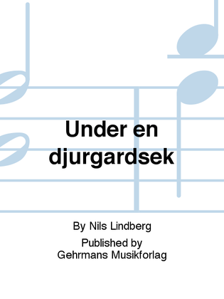 Book cover for Under en djurgardsek
