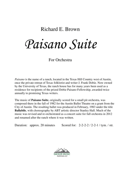 Paisano Suite image number null