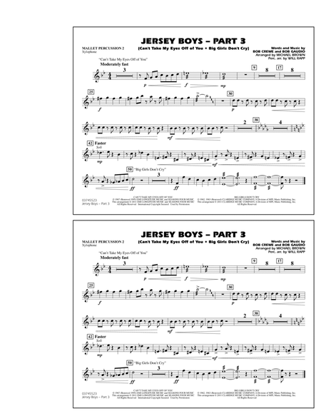 Jersey Boys: Part 3 - Mallet Percussion 2