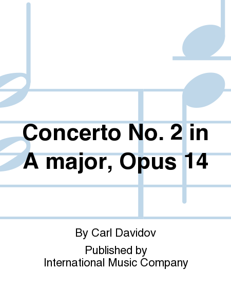 Concerto No. 2 In A Major, Opus 14