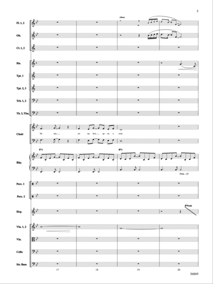 Made Me Glad Choir scores gallery preview page 6