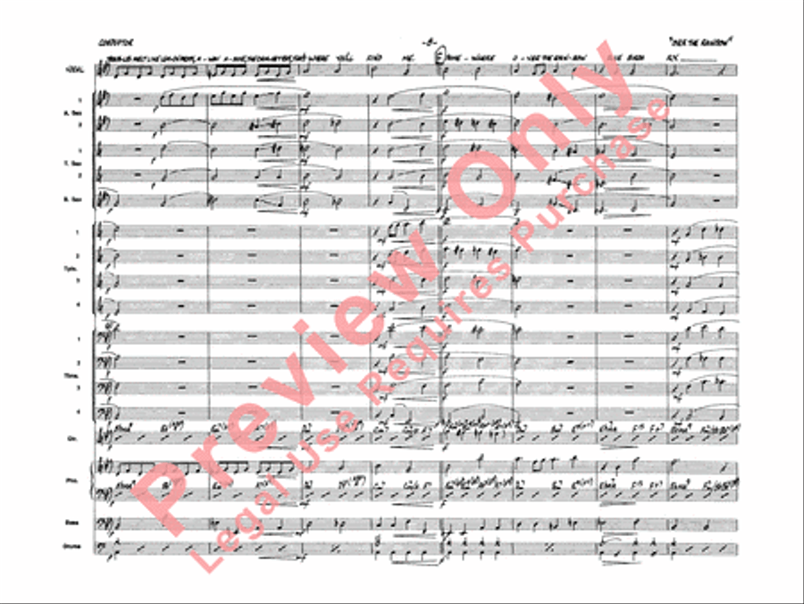 Over the Rainbow Jazz Ensemble scores gallery preview page 10