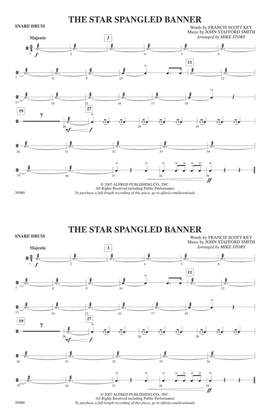 Book cover for The Star-Spangled Banner: Snare Drum