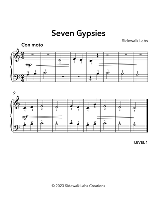 Book cover for Seven Gypsies