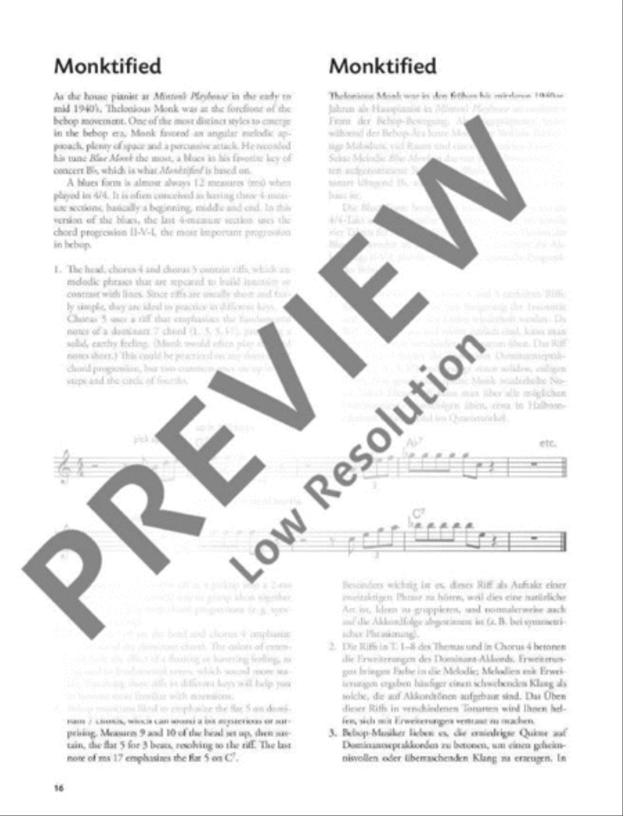 The Essence of Bebop Alto Saxophone Alto Saxophone scores gallery preview page 11