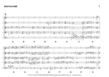 Bebop Study (woodwind quintet) image number null