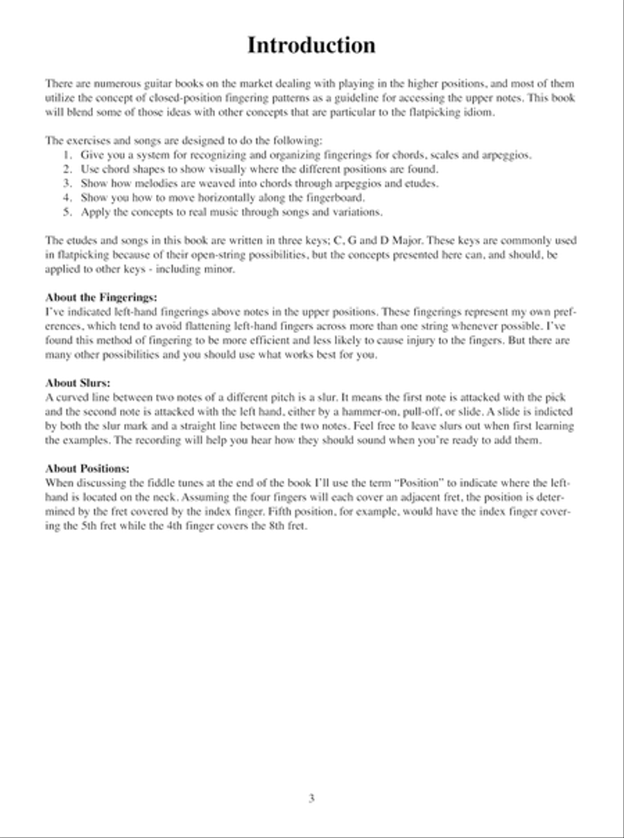 Flatpicking Up The Neck Acoustic Guitar scores gallery preview page 4