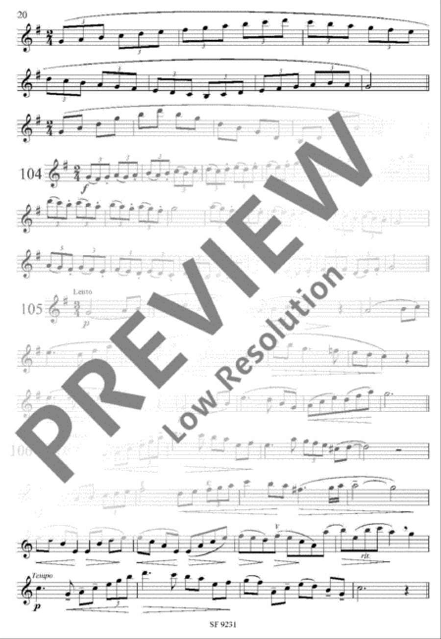 The Budding Saxophonist The Budding Saxophonist Saxophone scores gallery preview page 21