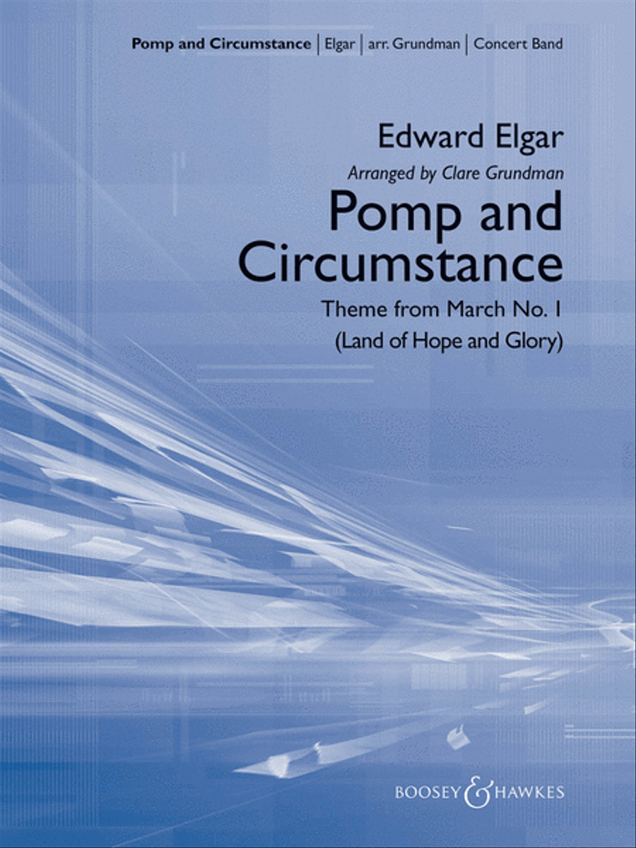 Pomp and Circumstance (Theme from March No. 1) Concert Band scores gallery preview page 1