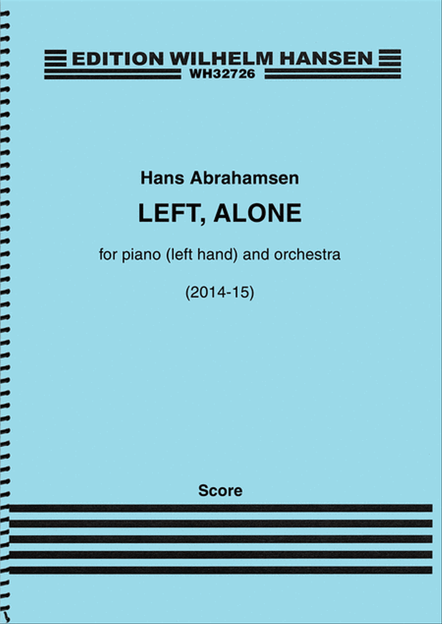 Left, Alone Orchestra scores gallery preview page 1