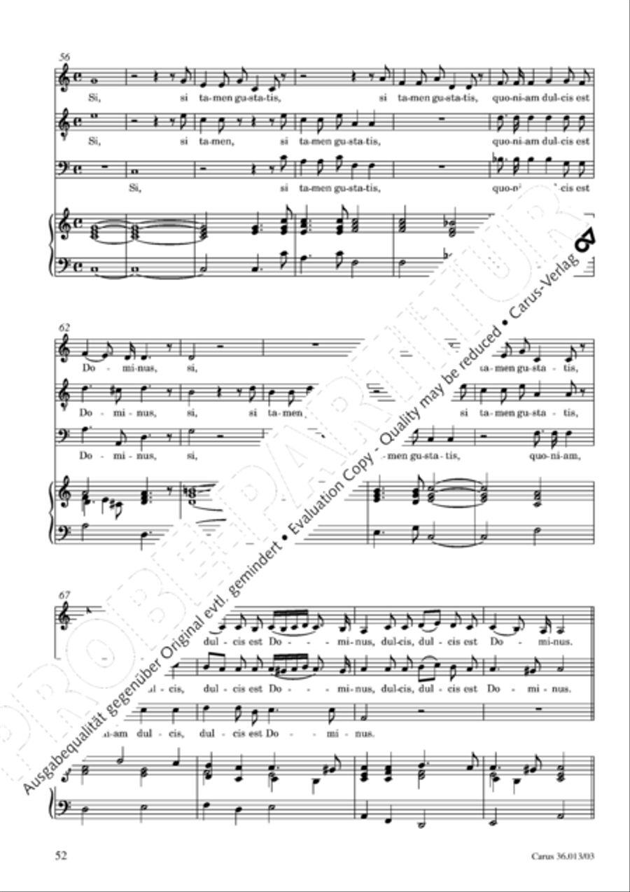 Membra Jesu nostri SSATB scores gallery preview page 53