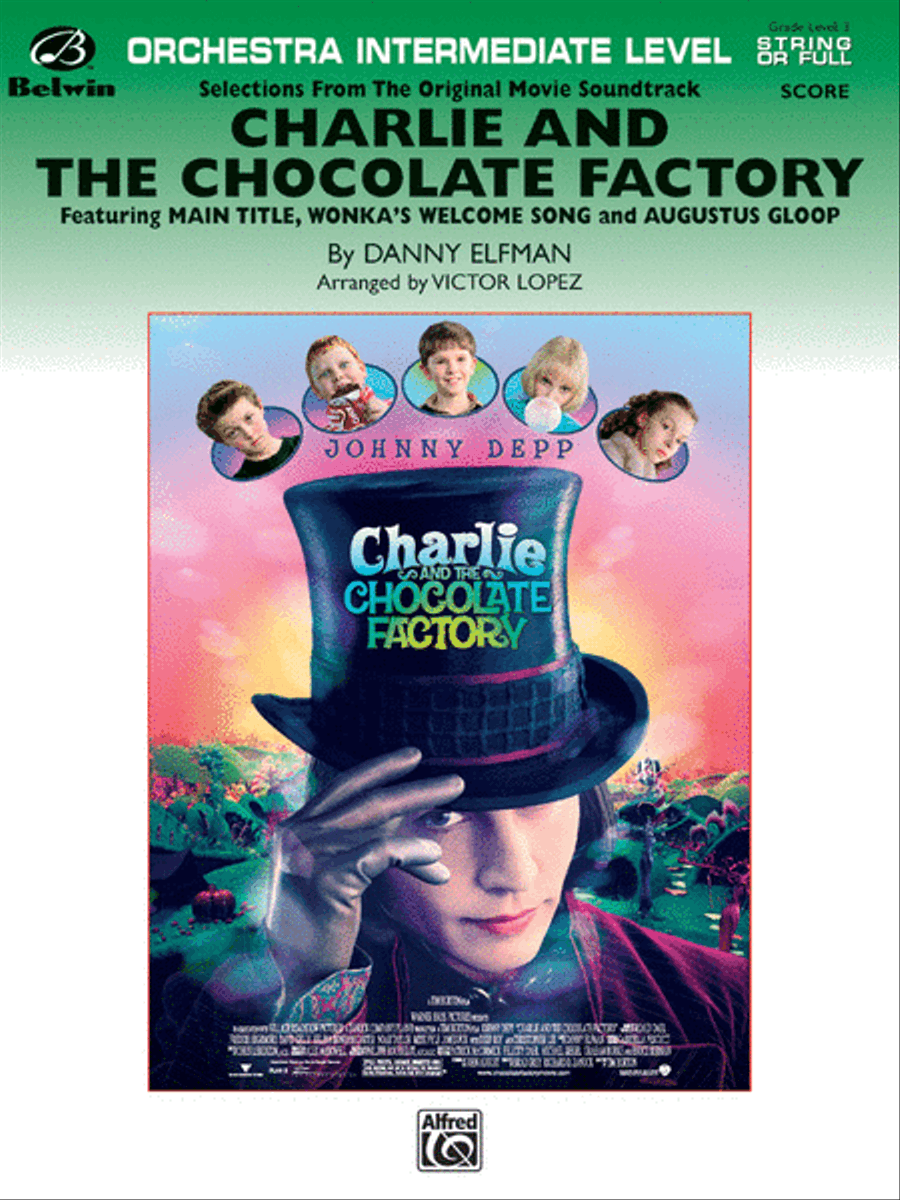 Charlie and the Chocolate Factory, Selections from the Original Movie Soundtrack Full Orchestra scores gallery preview page 1