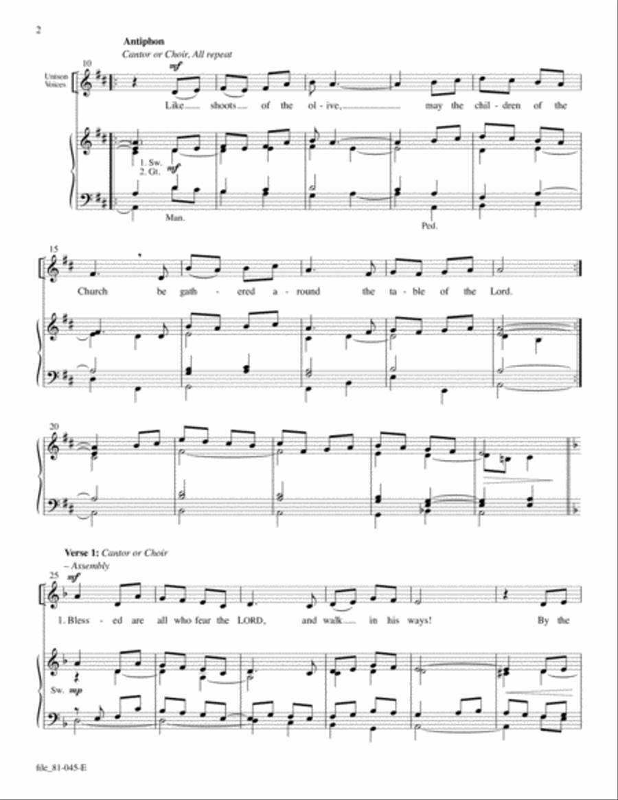 Like Shoots of the Olive 4-Part scores gallery preview page 2