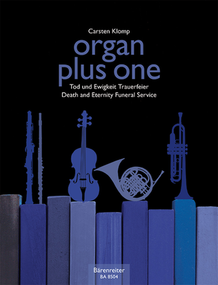 Book cover for organ plus one: Death and Eternity/ Funeral Service