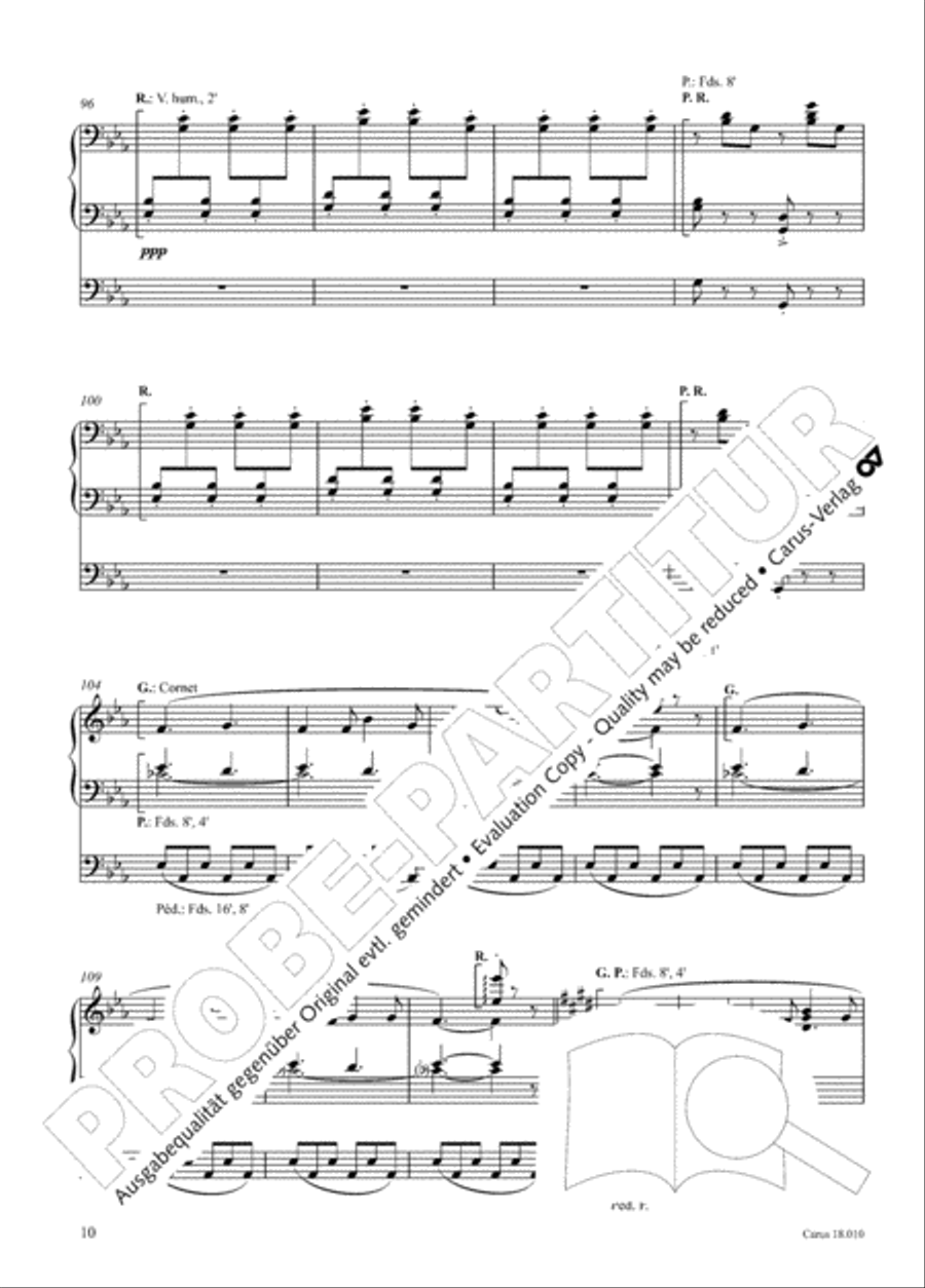 Danse (Tarantelle styrienne) Organ scores gallery preview page 11