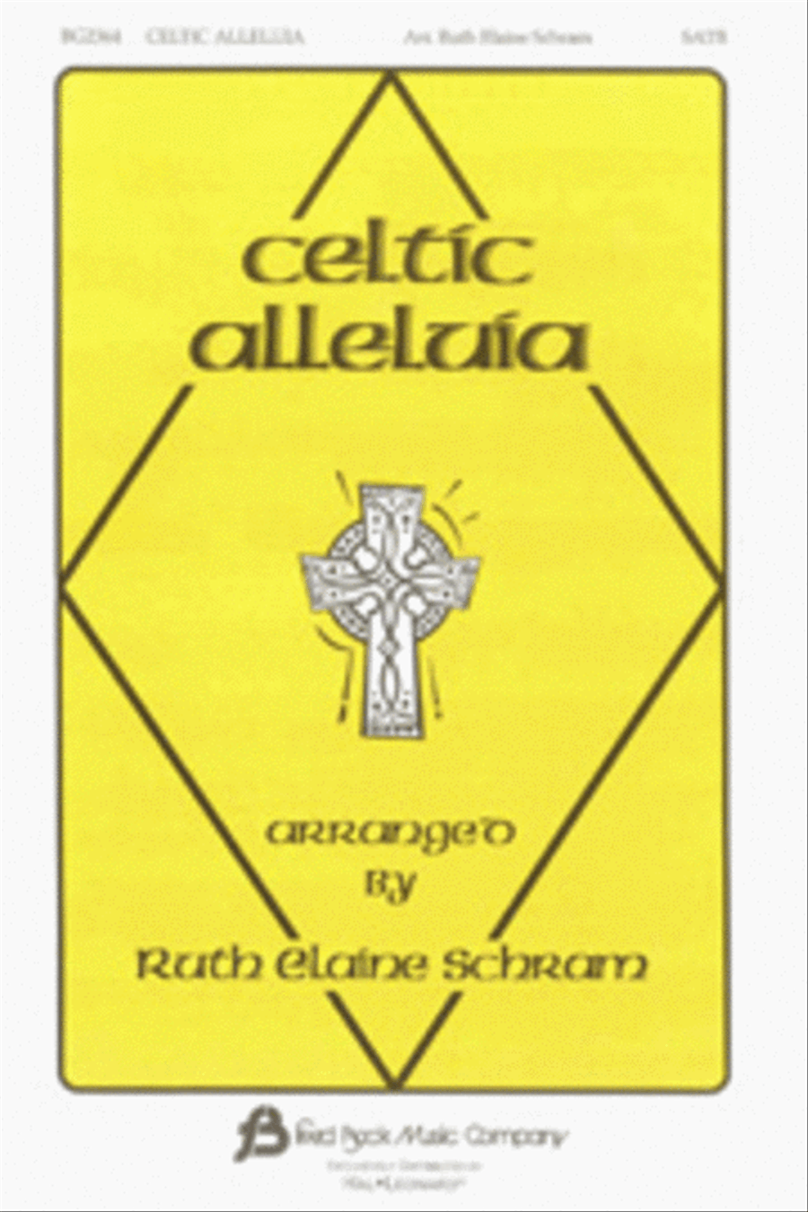 Celtic Alleluia 4-Part scores gallery preview page 1