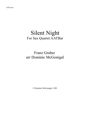 Silent Night (Sax Qt - AATBar)