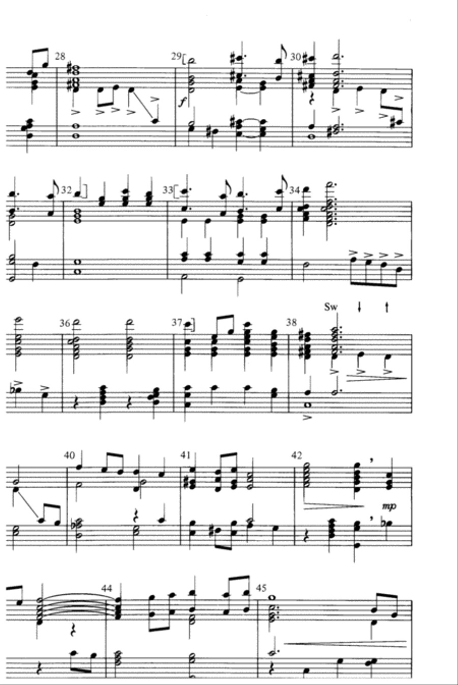 Climb Ev'ry Mountain 4-Octaves scores gallery preview page 11