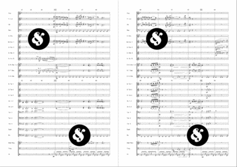 Mamma Mia! Concert Band scores gallery preview page 5