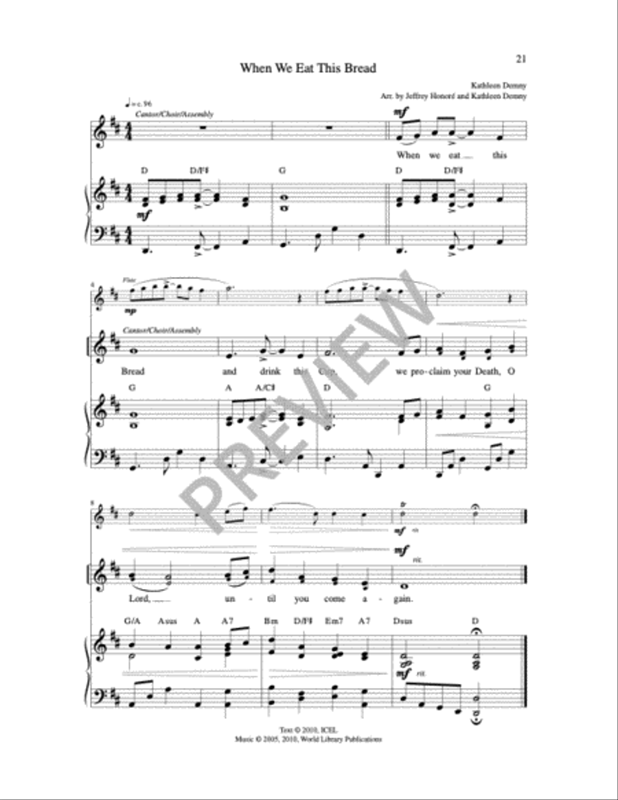 Mass of Joy - Full Score Mass of Joy - Full Score 2-Part scores gallery preview page 15