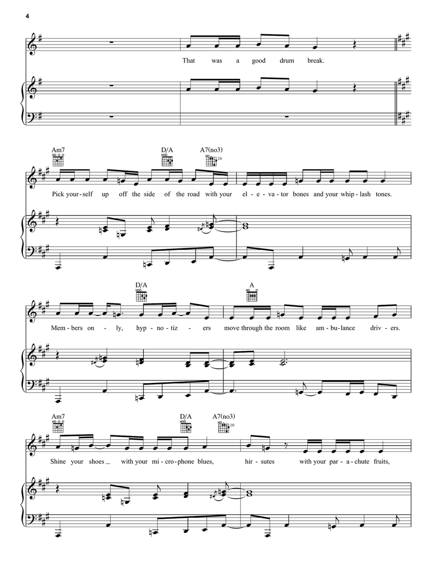Where It's At Acoustic Guitar scores gallery preview page 4