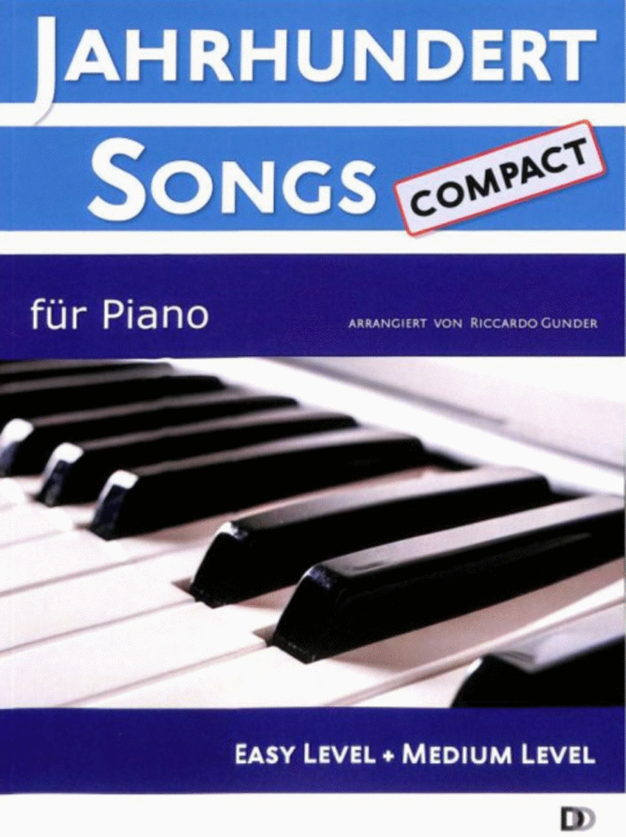 Jahrhundert Songs Compact Piano Solo scores gallery preview page 1