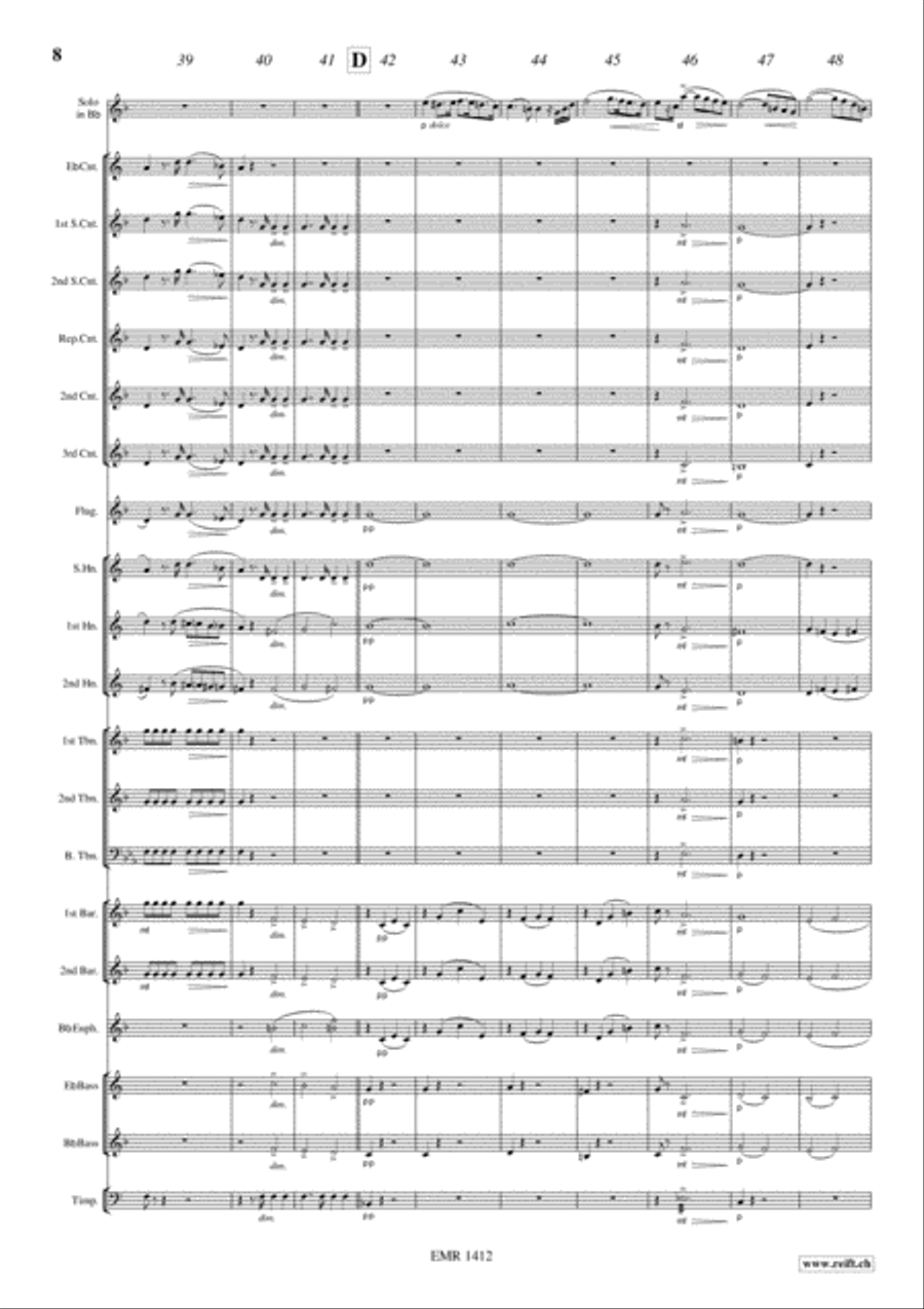 Romance Brass Band scores gallery preview page 8