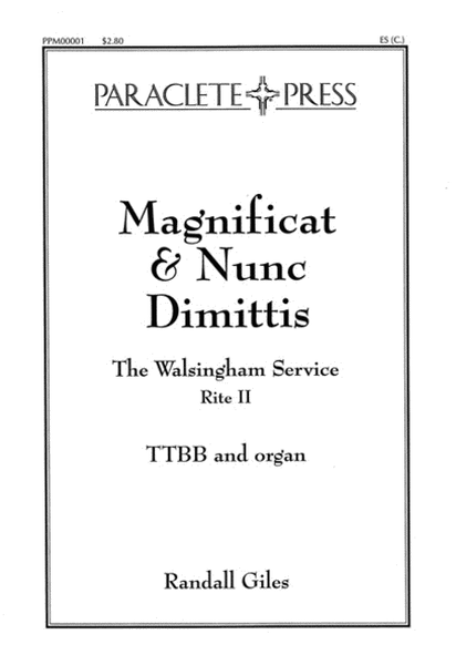 Magnificat and Nunc Dimittis (Walsingham Service)