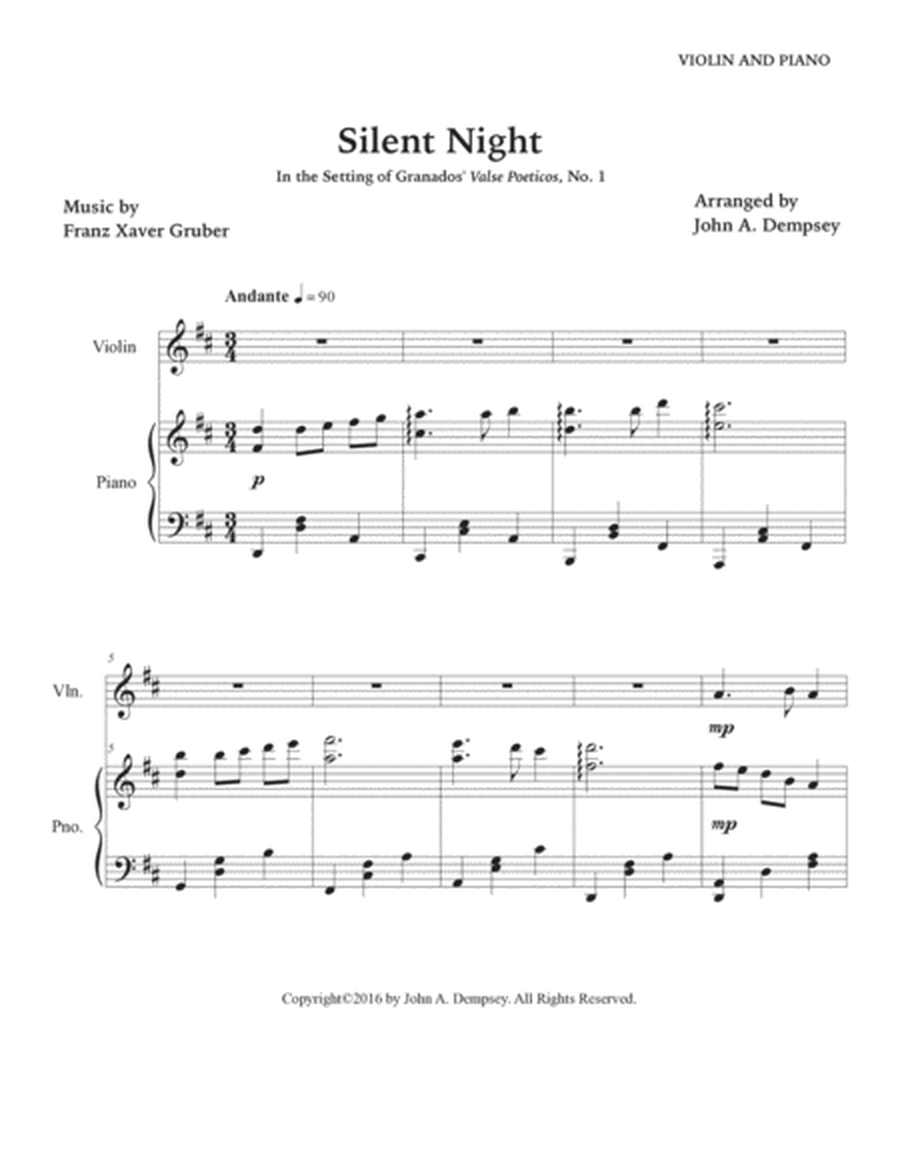 Silent Night (Violin and Piano) image number null