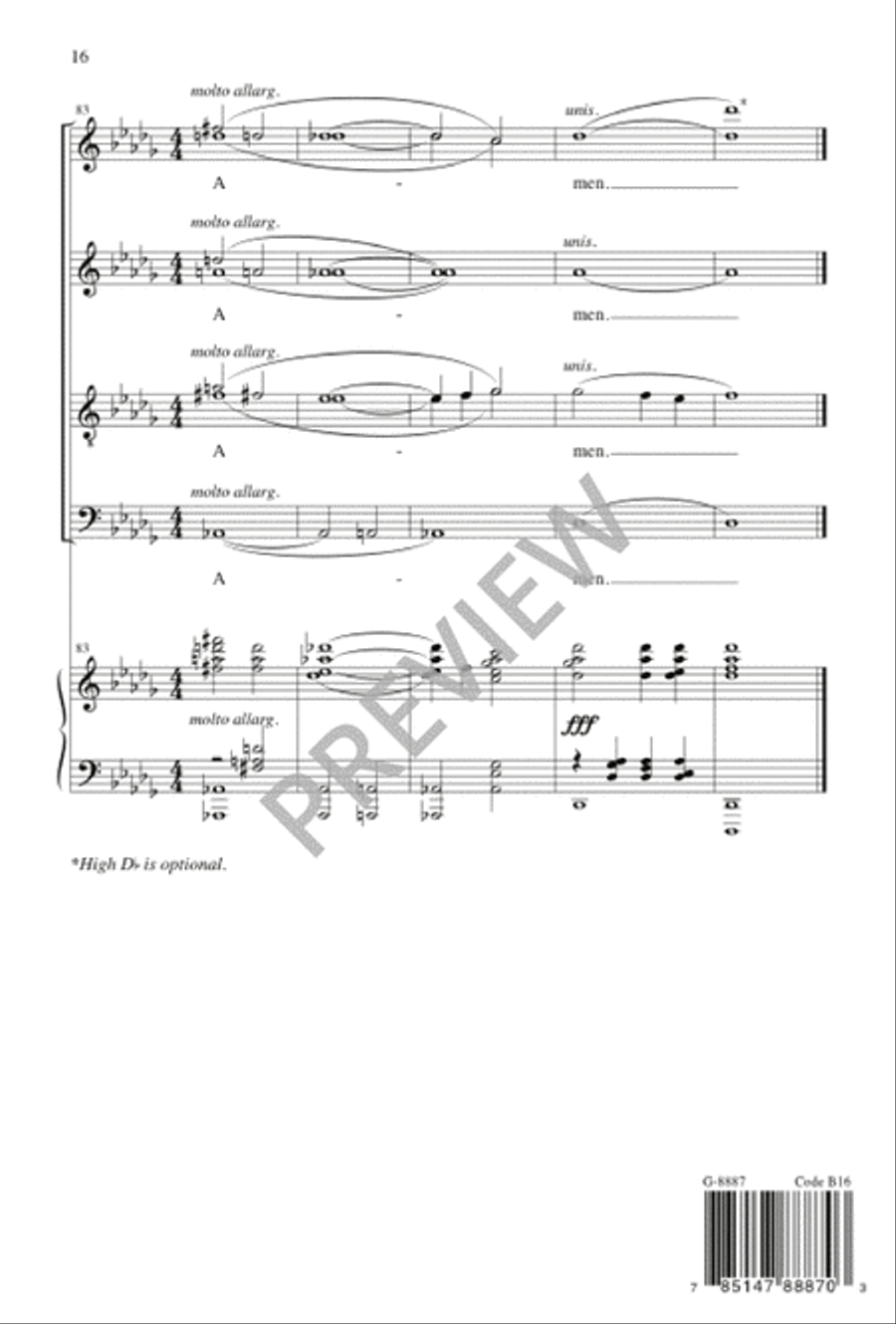 Great and Marvelous Great and Marvelous Choir scores gallery preview page 17